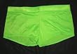 Lime Drawstring Square-Cut Boy-Short with Seamless Front