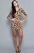 Motel The Victoria Dress in Animal Print,Dresses for Women
