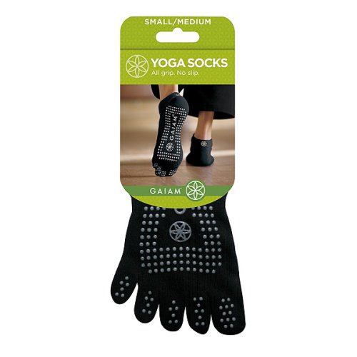 SportingGoods: Gaiam Gripping Nonslip Yoga Socks   S/M
