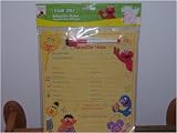 Gund Sesame Street Babysitter Notes Magnetic Wipe-Off Board