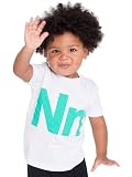 American Apparel Kids Helvetica Alphabet Fine Jersey Short Sleeve T