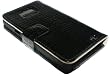 HOCHWERTIGE PU LEDER TASCHE KROKODIL IMITATION KLAP BAG CASE H�LLE SCHWARZ F�R SAMSUNG GALAXY S2 I9100 - RBrothersTechnologie
