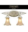 2 Light Vanity With Embedded Crystal