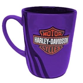 Harley Davidson Slasher Stripe 14 oz Mug (Blue) by Encore