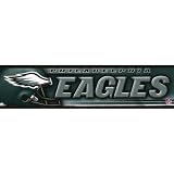 Philadelphia Eagles - Helmet & Name Bumper Sticker