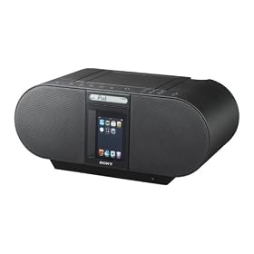 Sony ZS-S4IPB iPOD Boom Box