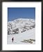 Skiers, Oukaimeden Ski Resort, Morocco, North Africa, Africa Sports Framed Art Poster Print by Christian Kober, 18x22