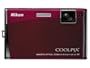 Nikon Coolpix S60 10MP Digital Camera with 5x Optical Vibration Reduction (VR) Zoom (Crimson Red)
