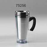 Search : Creative Home 16 oz Travel Mug with Handle - Clear