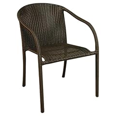 Hansen Outdoor 10/105 Outdoor-Armlehnstuhl, Breite: 57 cm, Tiefe: 64 cm, H�he: 83 cm, SH 46 cm, braun meliert
