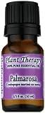 Palmarosa Essential Oil. 10 ml. 100% Pure, Undiluted, Therapeutic Grade.