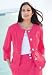 Jessica London Plus Size Button Detail Jacket