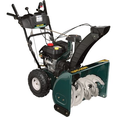 Yard-Man 31AM63LF701 26-Inch 208cc Gas Powered Two Stage Self Propelled Snow Thrower With Electric Start