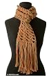 100% alpaca wool scarf, 'Diagonal Mixtures'