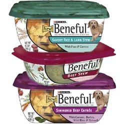 Beneful Prepared Meals Meat Lovers Variety Pack Dog Food Tubs