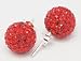 IDEE CADEAU SAINT VALENTIN OFFRE SPECIALE 9,98 EUROS AU LIEU DE 19,95 EUROS CLOUS D'OREILLE CRISTAL 