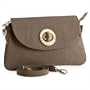 baggallini Monaco Clutch Small - Gold Hardware (Mushroom/Caspian Blue)