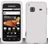 White Hard Snap On Case Cover Faceplate Protector for Samsung Galaxy Preced ....
