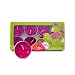 8 handmade scented pink rose tealight gift box set