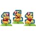 Pooh's First Birthday Party Mini Centerpiece 3 Pack