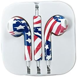 Earphones Earbud Headset Headphone with Mic for Apple iPhone 5 iphone 6 iPod 3.5 (USA)