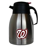 Washington Nationals Coffee Carafe - MLB Baseball Fan Shop Accessories