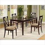 5 Piece Rectangular Dining Table Set
