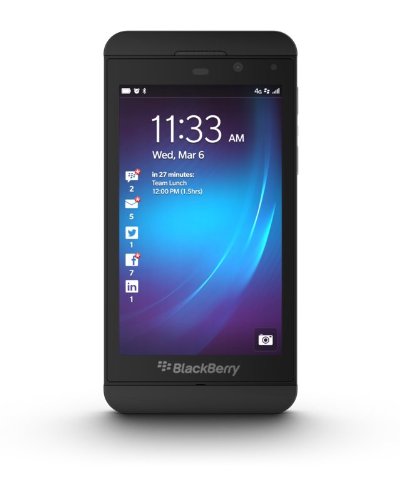 Research In Motion BlackBerry Z10 Unlocked Quad-band GSM Smartphone - Black