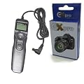 Ex-Pro RS-80N3 / TC 80N3 Timer Remote Shutter Release cable switch with LCD Display for Canon EOS 1D, 1D Mark II, 1D Mark III, 1Ds, 1Ds Mark II, 1Ds Mark III, 1Ds Mark IV, 1V, 1VHS, 3, 5D, 5D Mark II, 7D, 10D, 20D, 30D, 40D, 50D, D30, D40, D60, D2000