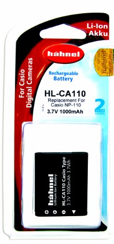 H&auml;hnel HL-CA110 Ersatzakku f&uuml;r Casio EX-Z2000 (3,7V, 1000mAh)