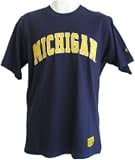 Men`s Michigan Wolverines S/S Campus Yard Embroidered T-shirt