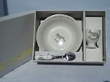 Bambino Baby Christening Gifts. Ceramic Three Piece Breakfast Set