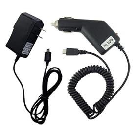 Combo Rapid Car Charger + Home Wall Charger for Samsung Galaxy Nexus Andriod 4.0