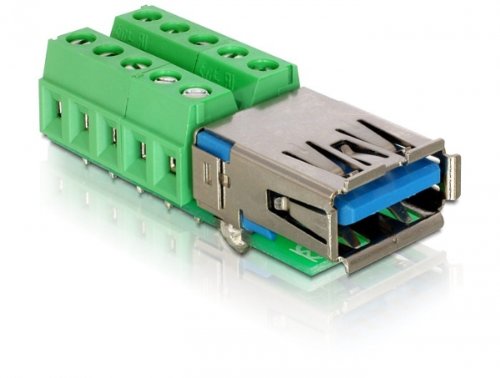 DELOCK Adapter Terminalblock>USB3.0 A-Bu Preisvergleich