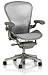 Aeron Desk Chair, Full-Featured PostureFit, Color: Classic Zinc, Medium