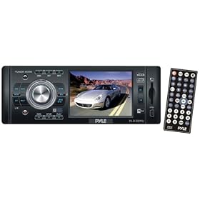 Pyle PLD38MU In-Dash DVD Receiver with 3.8-Inch Monitor