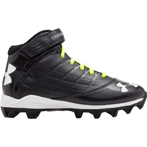 Under Armour Big Boys' UA Crusher Mid Football Cleats