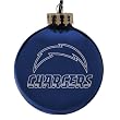 San Diego Chargers 4" Laser-Etched Holiday Tree Ornament - NFL Football