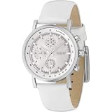DKNY WoMens White-Strap Chronograph Watch by DKNY