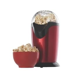 Popcorn Maker Machine - 1950's Style Retro - Metallic Red - Great Party Food Idea.