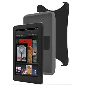 New Trent ROX Case fits Amazon Kindle Fire – a Full Protection case makes superior protective solutions (IMP79BG, black/grey)