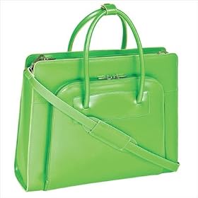 Buy McKlein USA W Series Lake Forest Leather Ladies Briefcase in Green 94331 by McKlein USA