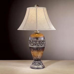Table Lamp in Clay Brown by