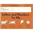 Letters and Numbers for Me [Paperback]