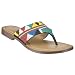 Women's Xhilaration&Acirc;&reg; Trista Beaded Thong Sandals - Brown - (5.0)