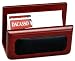 Rosewood & Leather Business Card Holder