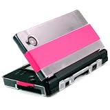 (Pink Crystal) New Hard Crystal Snap On Carry Case for Nintendo DSi Free Ac ....