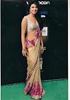 Sarees - Priyanka Chopda Bollywood Replica Saree in iifa ABRAMBDI0009