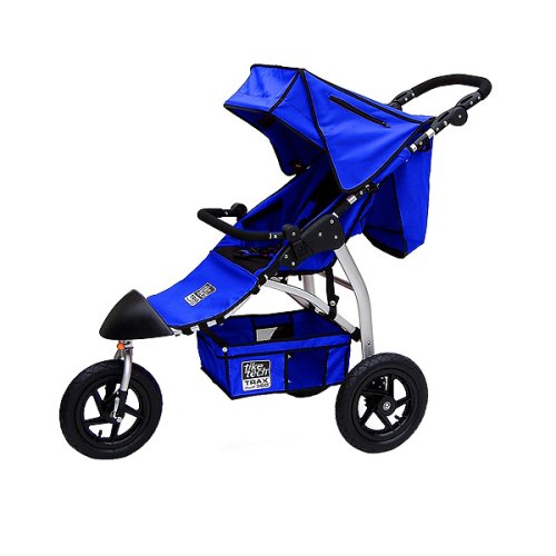 Tike Tech Single Trax360 Stroller - Pacific Blue
