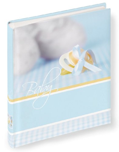 Walther UK-129-L Babyalbum Baby Vichy, 28 x 30.5 cm, blau Preisvergleich